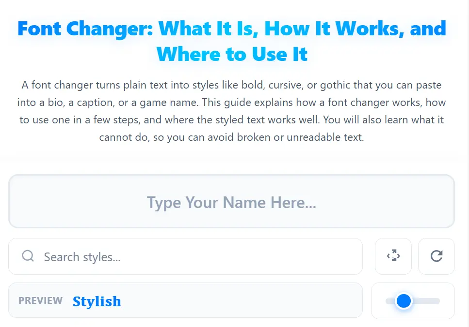 Font Changer 1 Font-Changer-tool-pic